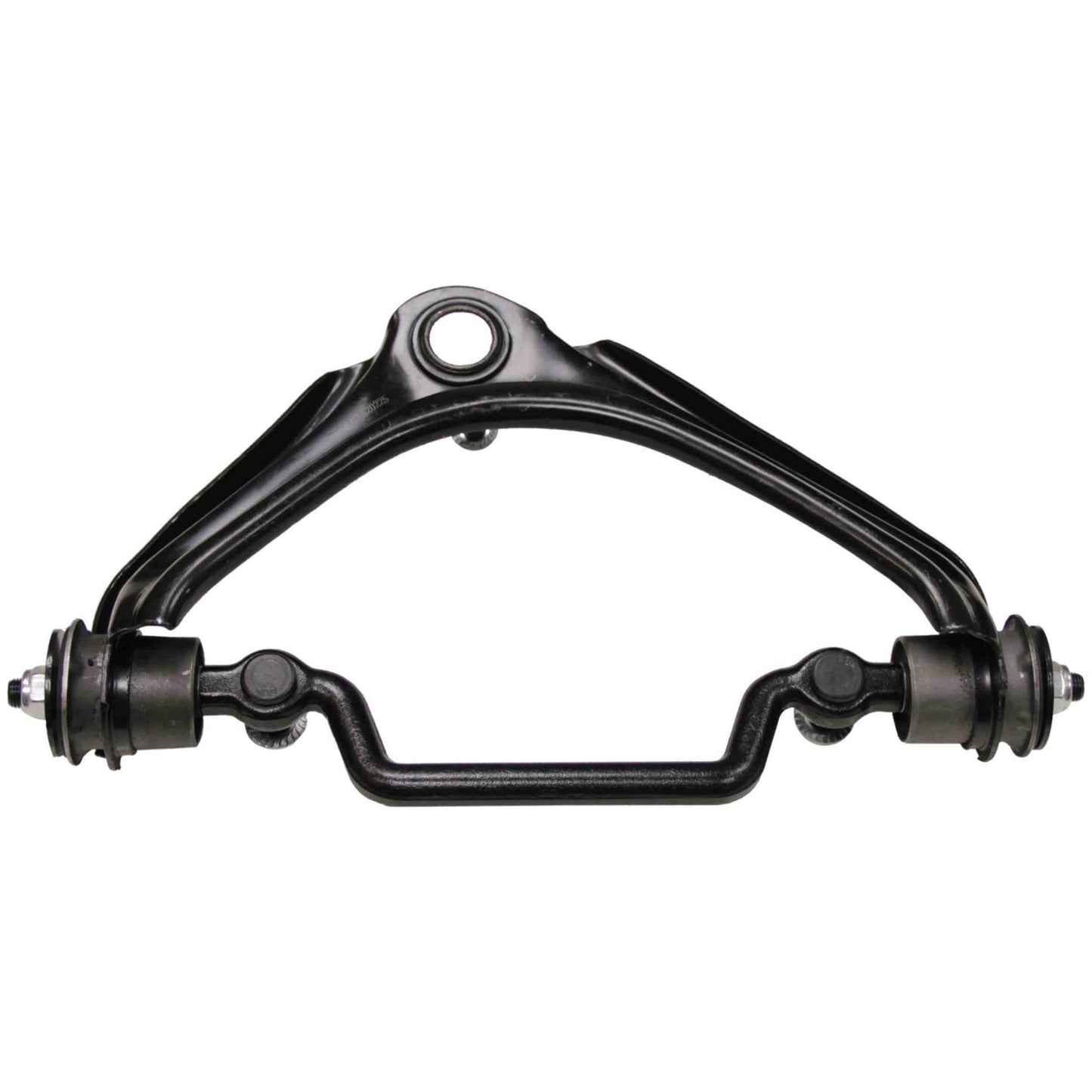 Moog Control Arm and Ball Joint Assembly:Front Upper,Steel, Black, Ford