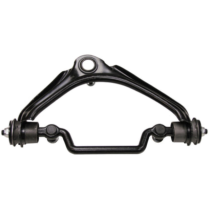 Moog Control Arm and Ball Joint Assembly:Front Upper,Steel, Black, Ford