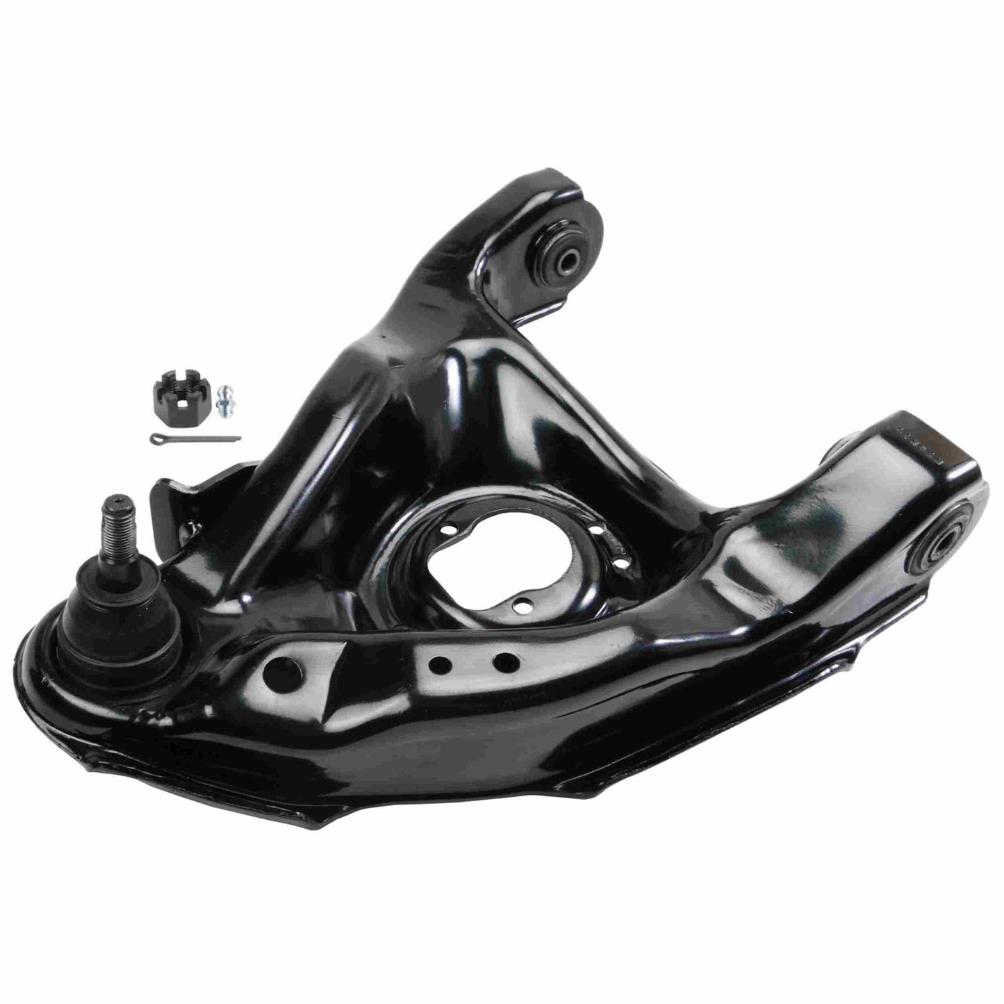 Moog Control Arm,R-Series,Passenger Side Front Lower,Steel,Black,Chevy