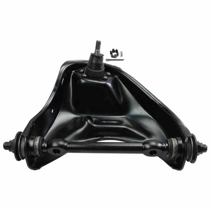 Moog Control Arm, R-Series,Driver Side Front Upper,Steel,Black,Chevy