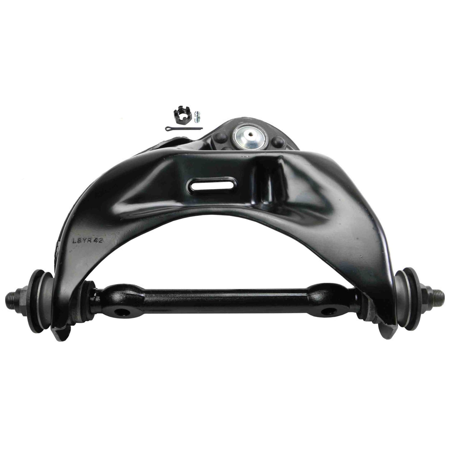 Moog Control Arm, R-Series,Driver Side Front Upper,Steel,Black,Chevy