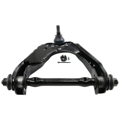 Moog Control Arm, Front Upper, Passenger Side, Steel, Black, Dodge, Each