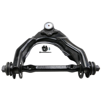 Moog Control Arm, Front Upper, Passenger Side, Steel, Black, Dodge, Each