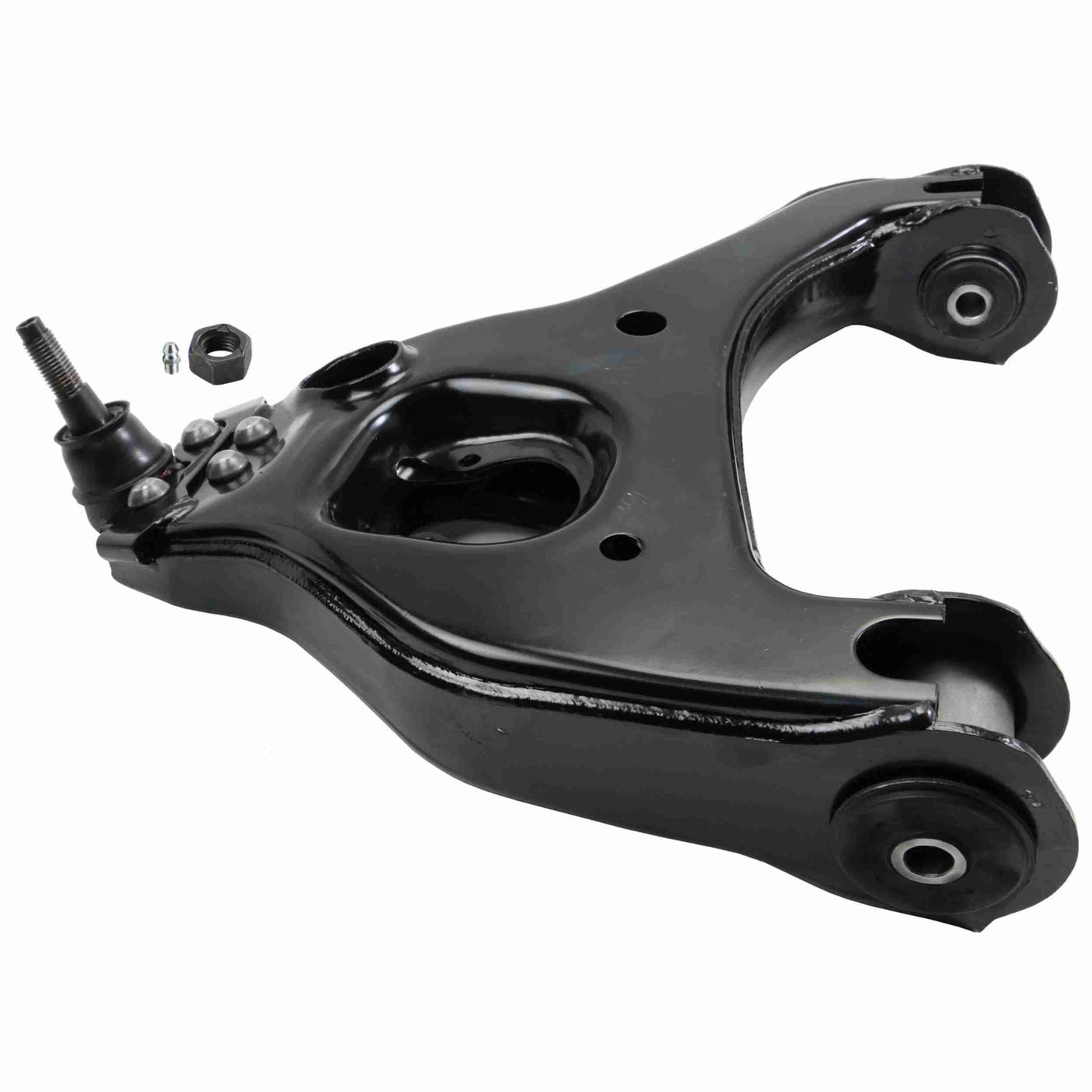 Moog Control Arm, Front Lower, Passenger Side, Steel, Black, Chevy