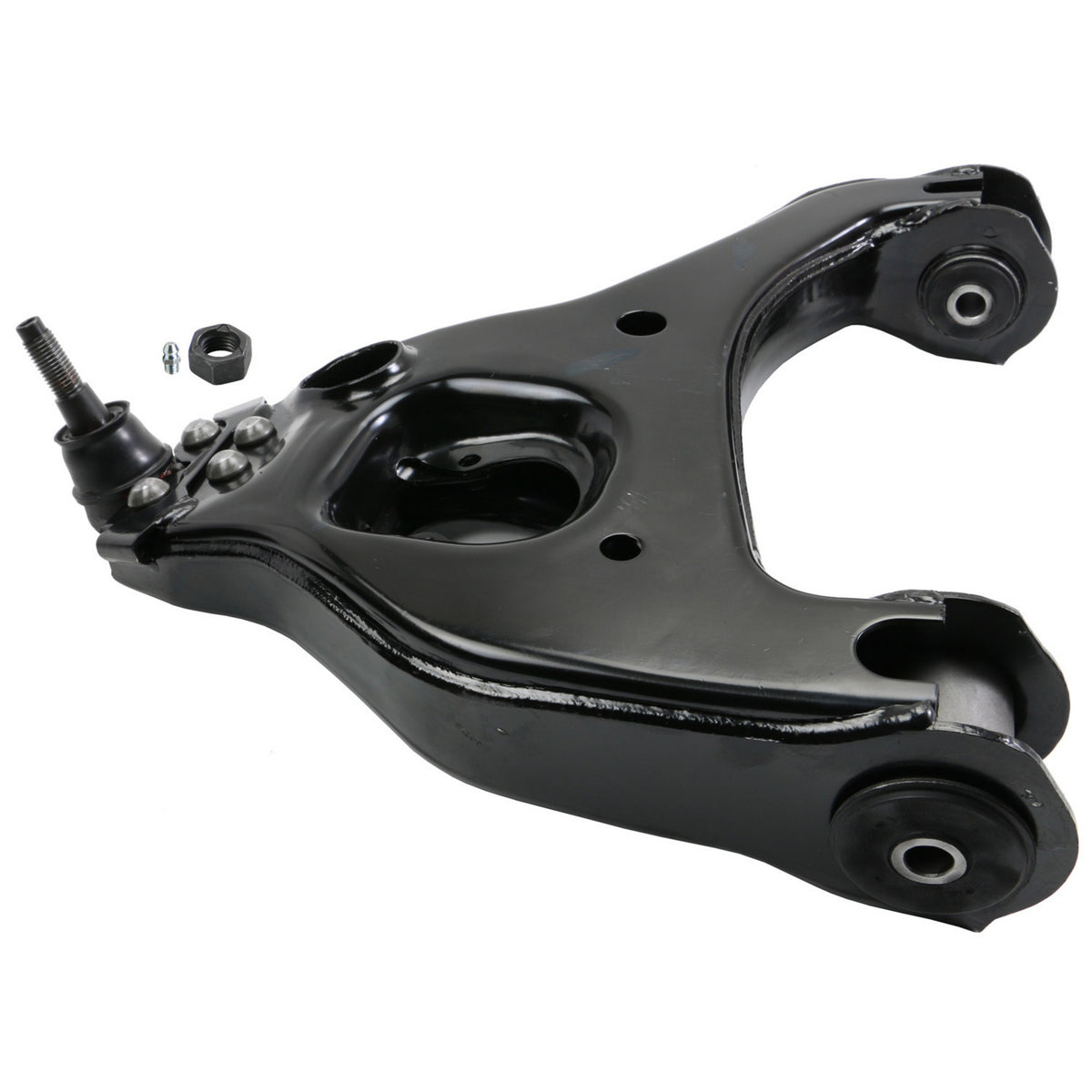 Moog Control Arm, Front Lower, Passenger Side, Steel, Black, Chevy
