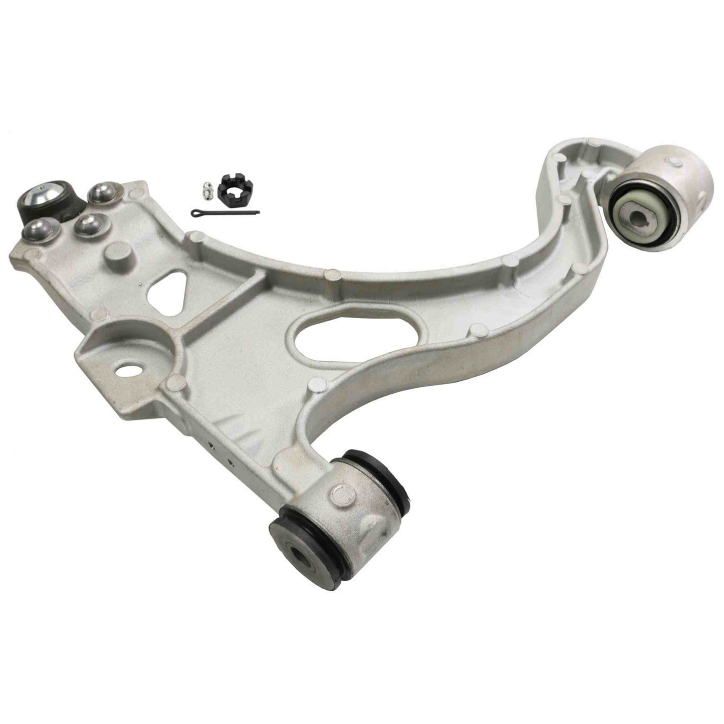 Moog Control Arm and Ball Joint Assembly:Passenger Side,Steel,Buick