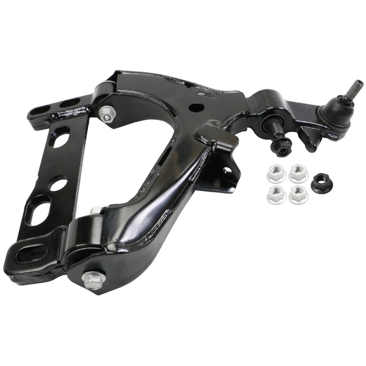 Moog Control Arm,Front Lower,Passenger Side,Steel,Black, Chevy