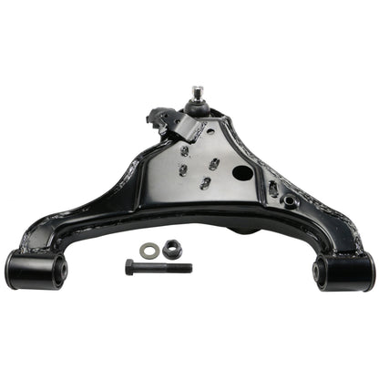 Moog Control Arm, Front Lower, Driver Side, Steel, Black, for Nissan, Suzuk