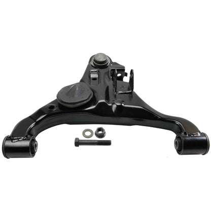 Moog Control Arm, Front Lower, Driver Side, Steel, Black, for Nissan, Suzuk