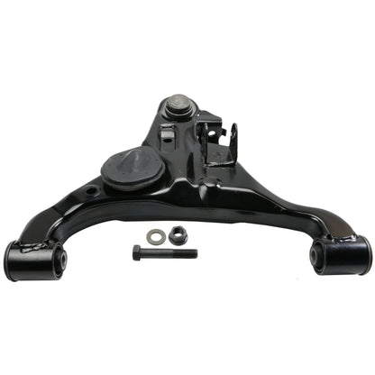 Moog Control Arm, Front Lower, Driver Side, Steel, Black, for Nissan, Suzuk