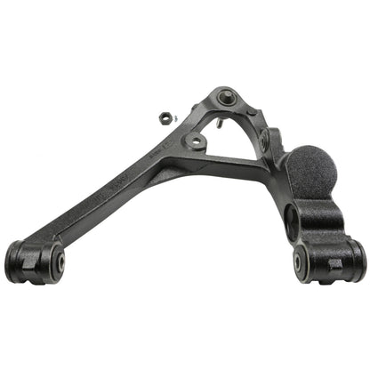 Moog Control Arm and Ball Joint Assembly:Front Lower,Steel,Black