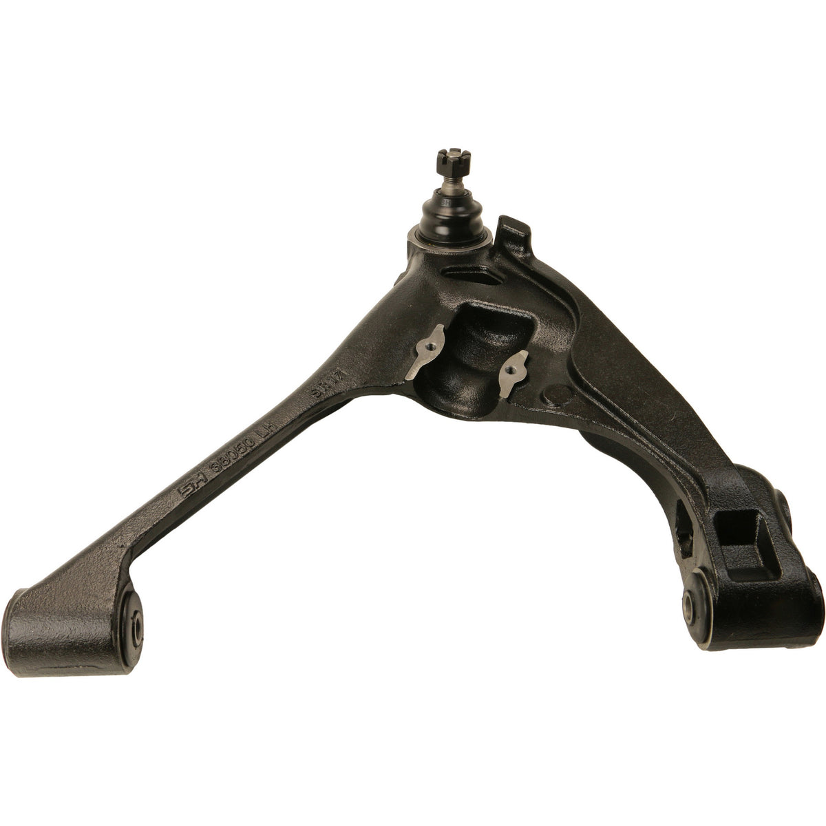 Moog Control Arm, Front Lower, Driver Side, Steel, Black, Dodge, Each