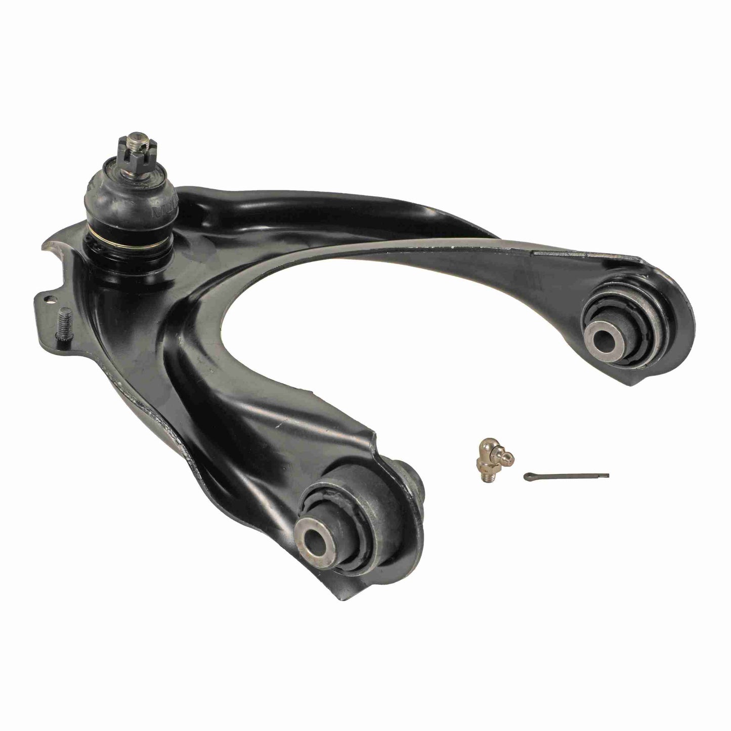 Moog Control Arm, Front Upper, Passenger Side, Steel, Black