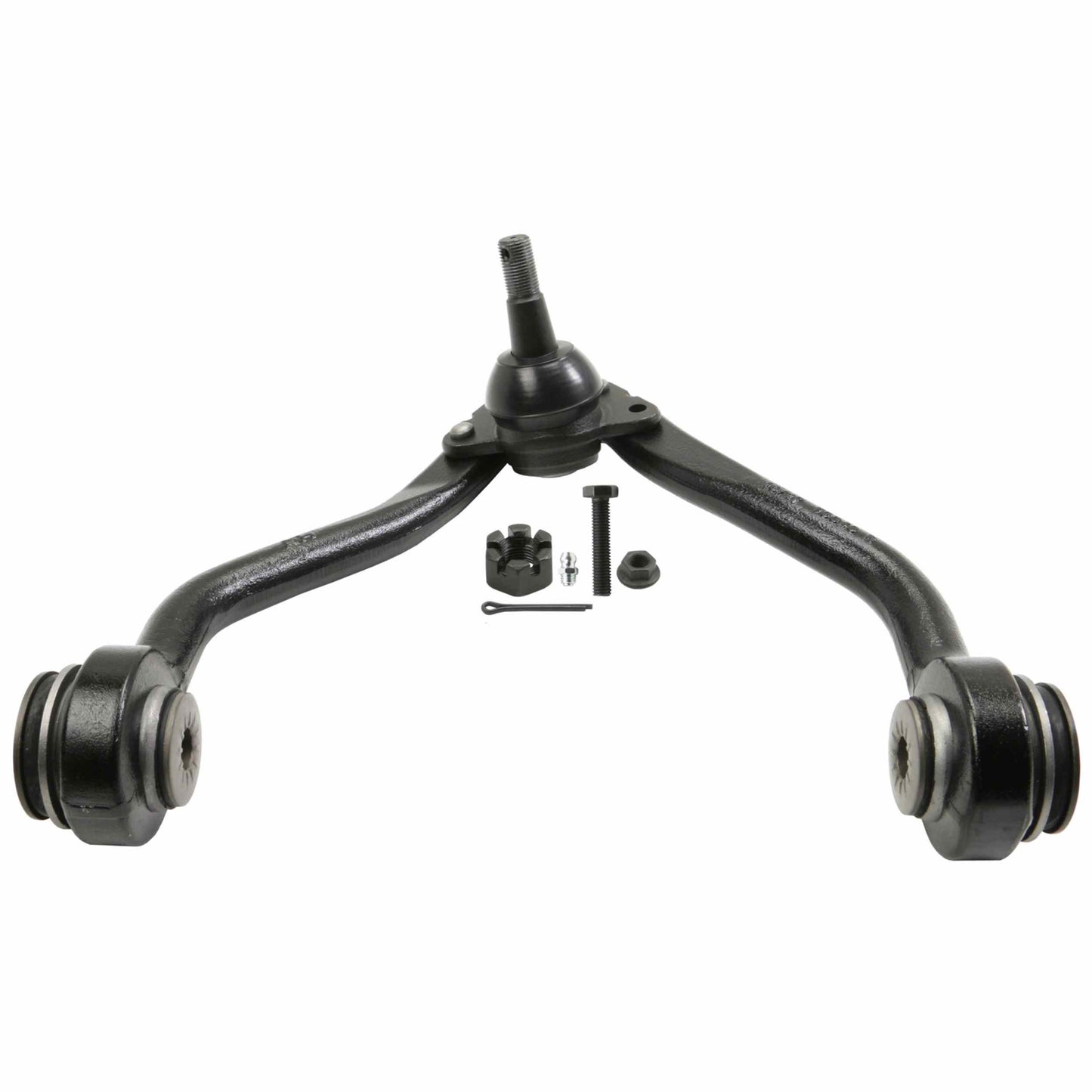 Moog Control Arm, Front Upper, Passenger Side, Steel, Black, Chevy, GMC, 8