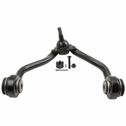Moog Control Arm, Front Upper, Passenger Side, Steel, Black, Chevy, GMC, 8