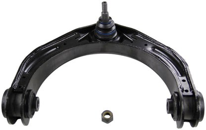 Moog Control Arm and Ball Joint Assembly:Replacement,Steel, Black
