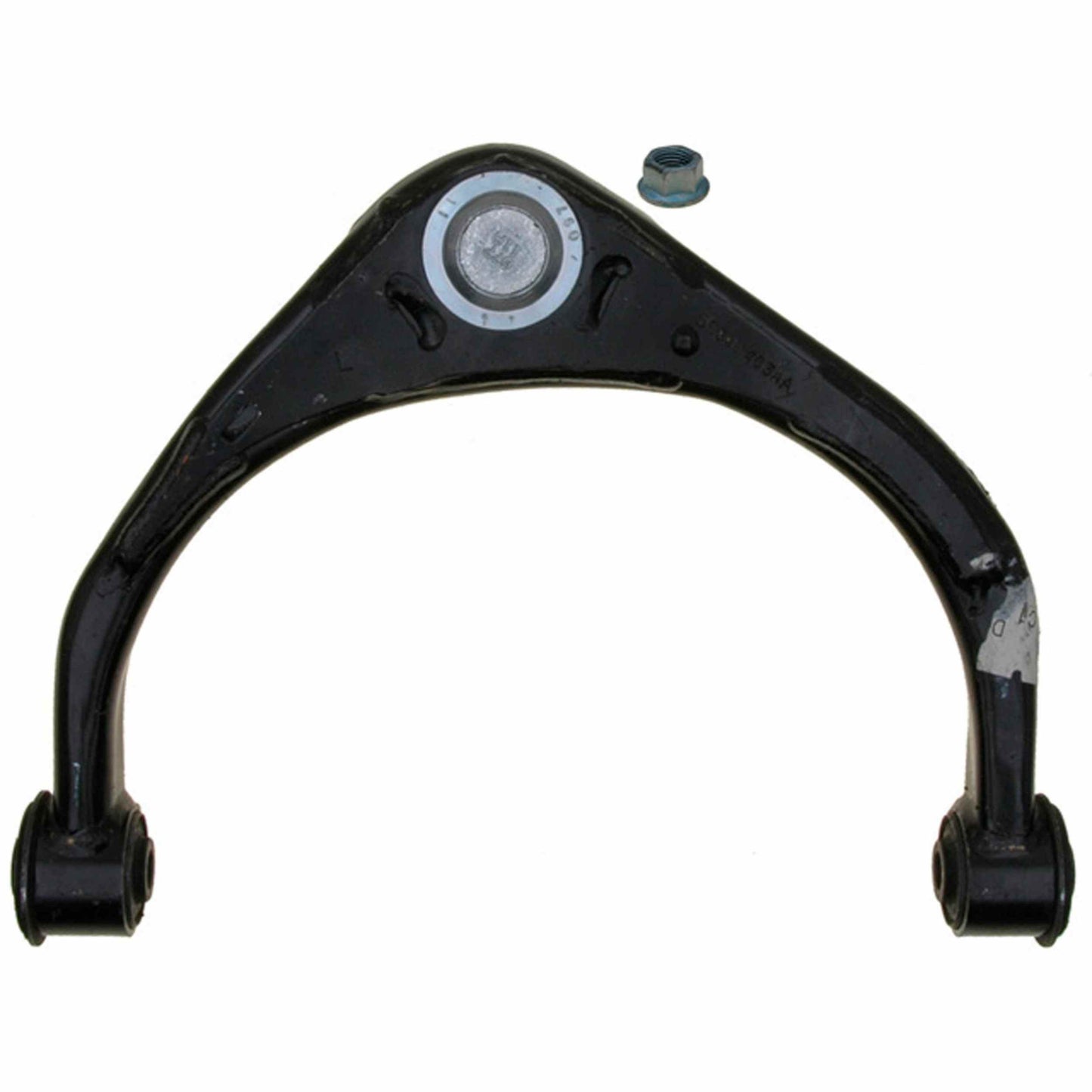 Moog Control Arm and Ball Joint Assembly:Replacement,Steel, Black