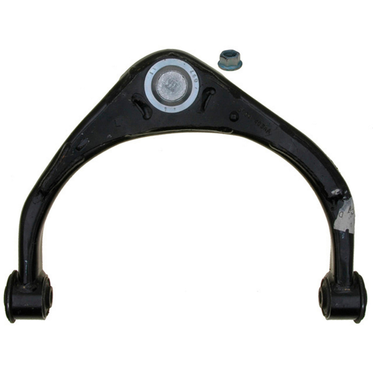 Moog Control Arm and Ball Joint Assembly:Replacement,Steel, Black