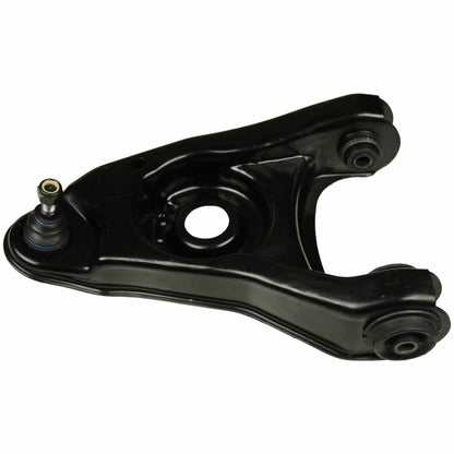 Moog Control Arm and Ball Joint Assembly:Driver Side,Steel,Black