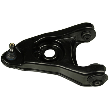 Moog Control Arm and Ball Joint Assembly:Driver Side,Steel,Black