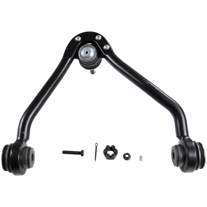 Moog Control Arm, Front Upper, Passenger Side, Steel, Black, Chevy,