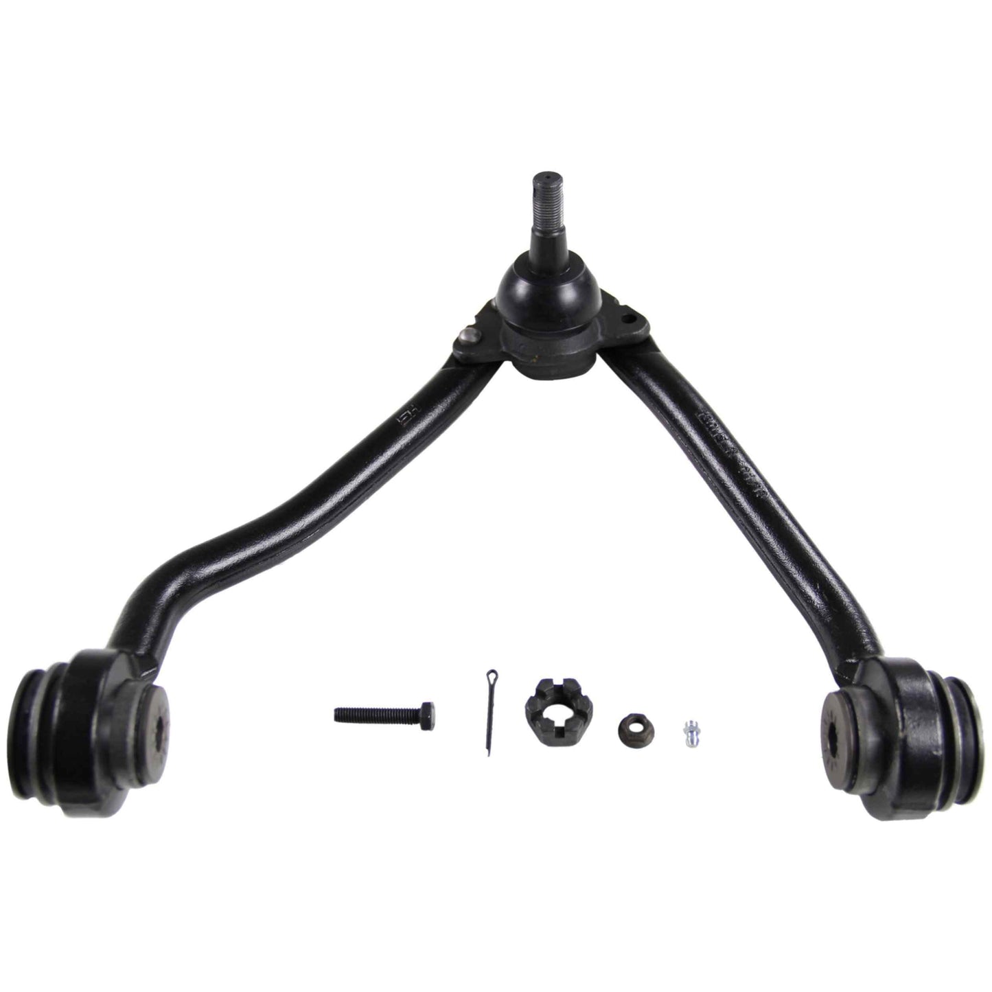 Moog Control Arm, Front Upper, Passenger Side, Steel, Black, Chevy,