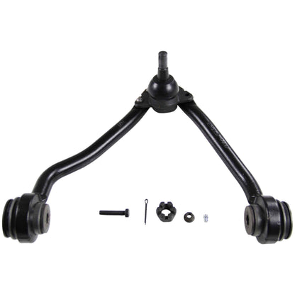 Moog Control Arm, Front Upper, Passenger Side, Steel, Black, Chevy,