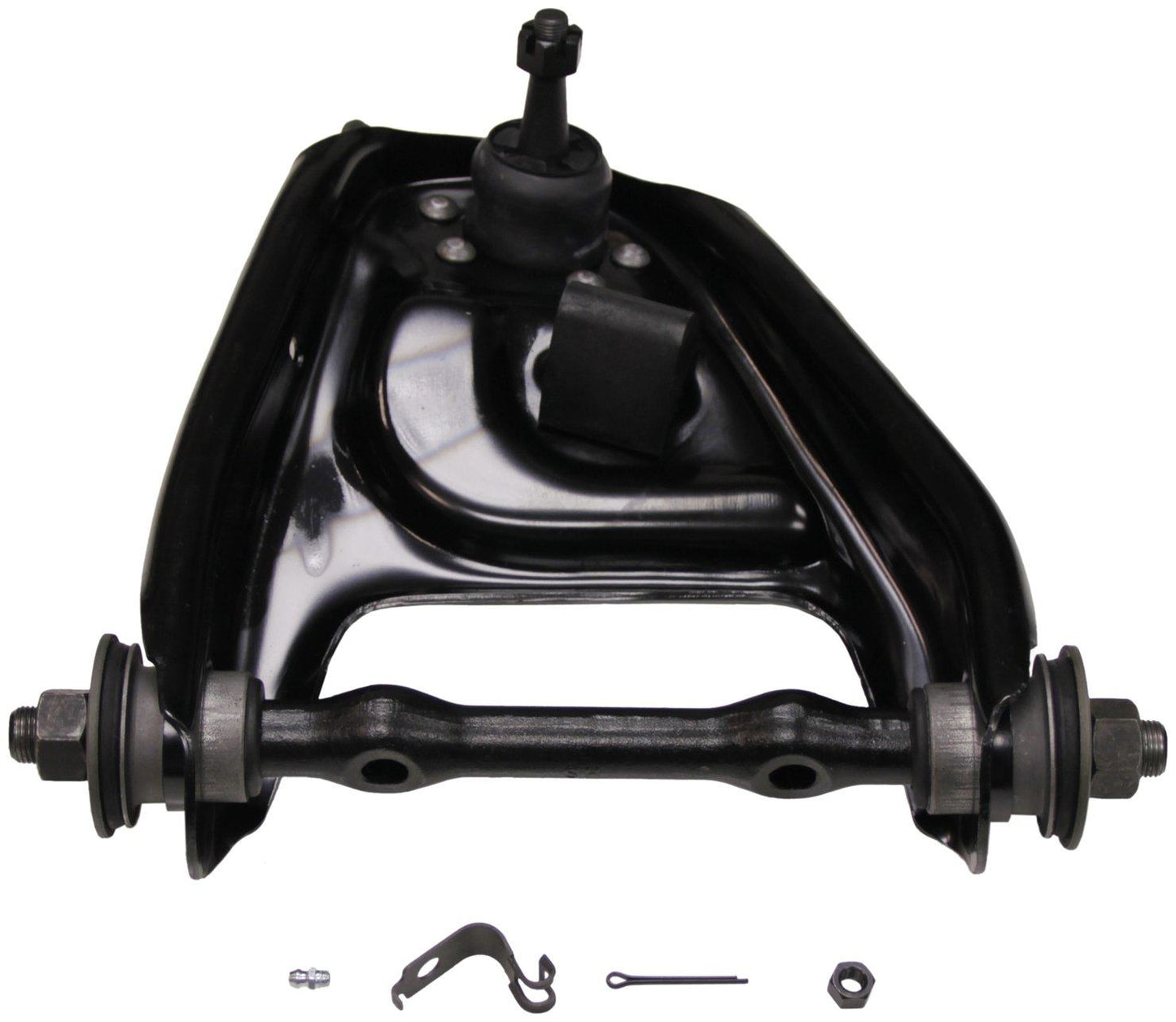 Moog Control Arm and Ball Joint Assembly:Front Upper,Driver Side,Steel