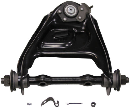 Moog Control Arm and Ball Joint Assembly:Front Upper,Driver Side,Steel