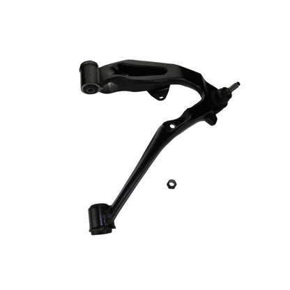Moog Front Control Arm, Rubber Bushing, Black Painted, Cadillac, Chevy