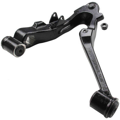 Moog Front Control Arm, Rubber Bushing, Black Painted, Cadillac, Chevy