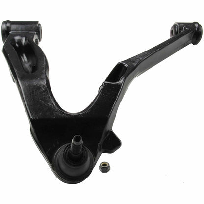 Moog Front Control Arm, Rubber Bushing, Black Painted, Cadillac, Chevy