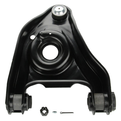Moog Control Arm and Ball Joint Assembly:R-Series,Steel,Black,Ford