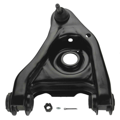 Moog Control Arm and Ball Joint Assembly:R-Series,Steel,Black,Ford