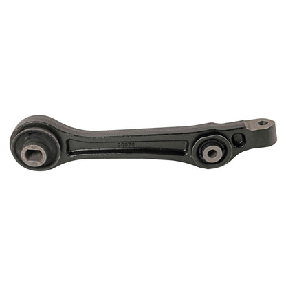 Moog Front Control Arm:Rubber Bushing,Black Painted,Chrysler,Dodge