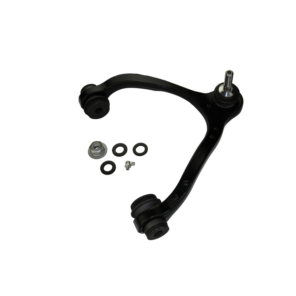 Moog Control Arm,Front Upper,Passenger Side,Steel,Black,Ford