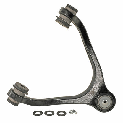 Moog Control Arm,Front Upper,Passenger Side,Steel,Black,Ford