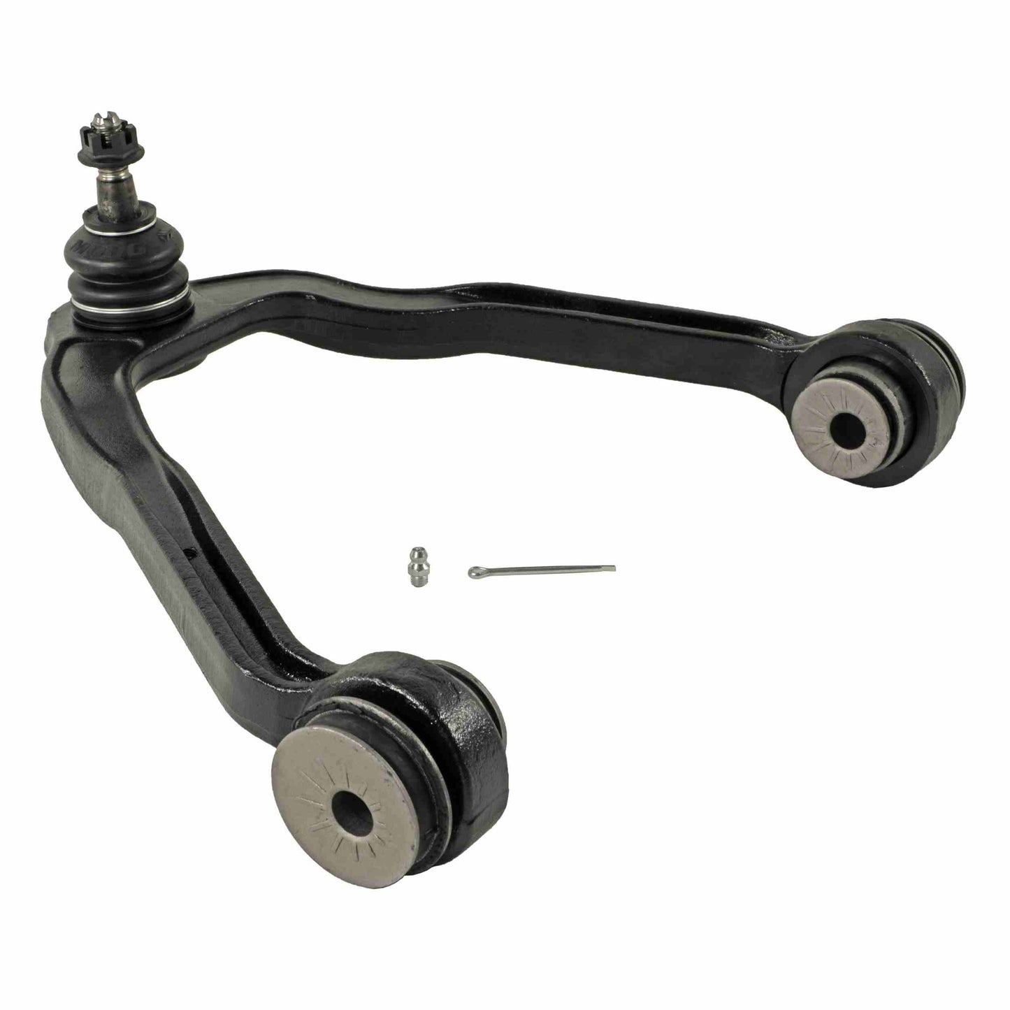 Moog Control Arm, Front Upper, Passenger Side, Steel, Black, Ford, Mazda, E