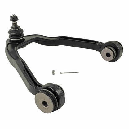 Moog Control Arm, Front Upper, Passenger Side, Steel, Black, Ford, Mazda, E