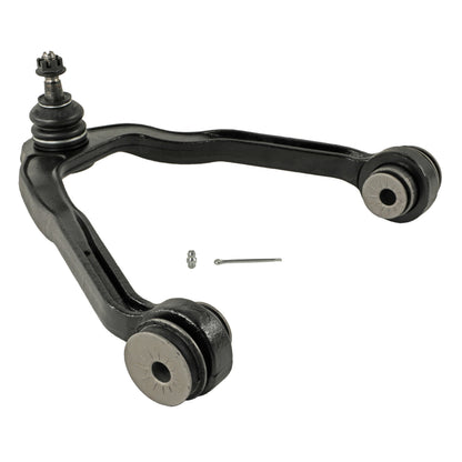 Moog Control Arm, Front Upper, Passenger Side, Steel, Black, Ford, Mazda, E