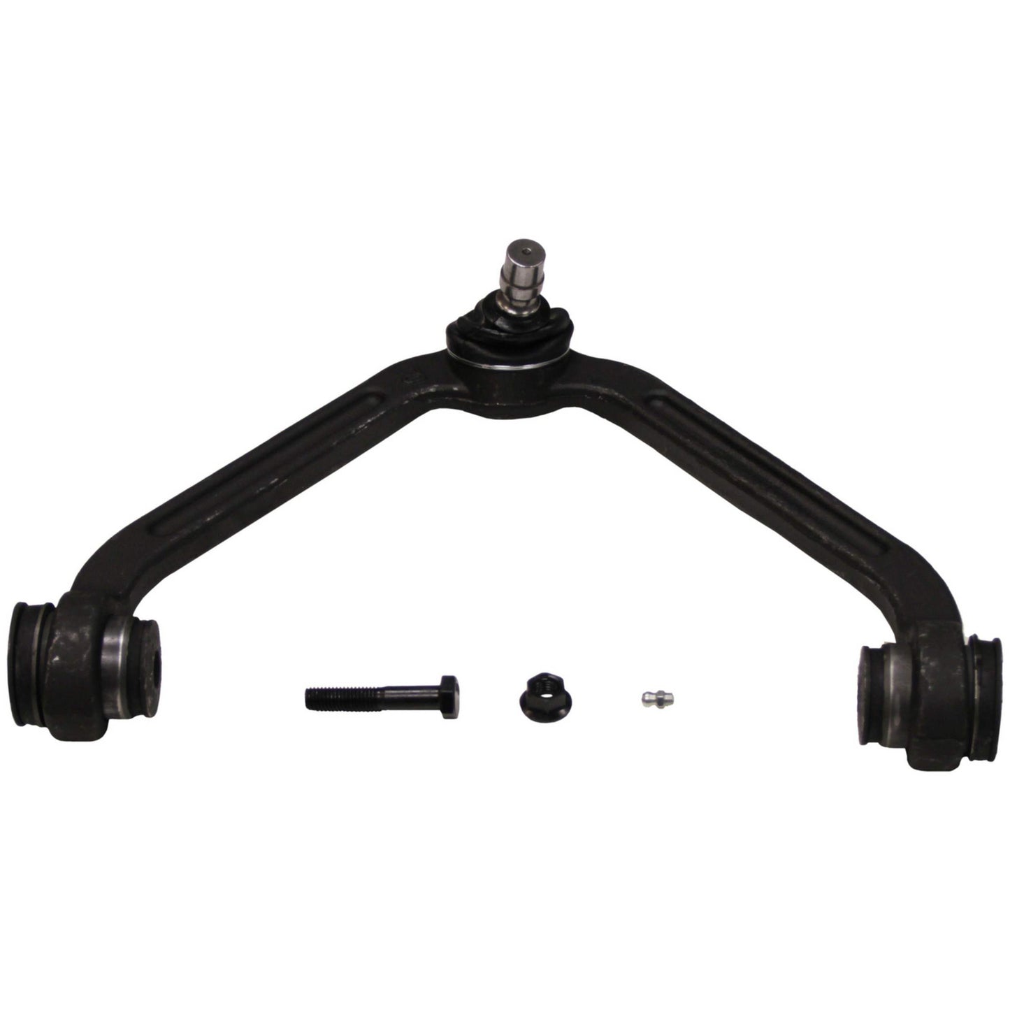 Moog Control Arm,Front Upper,Passenger Side,Steel,Black,Fits
