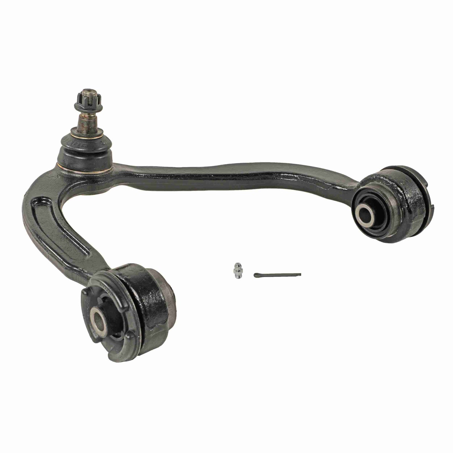 Moog Control Arm,Front Upper,Passenger Side,Steel,Black, Ford