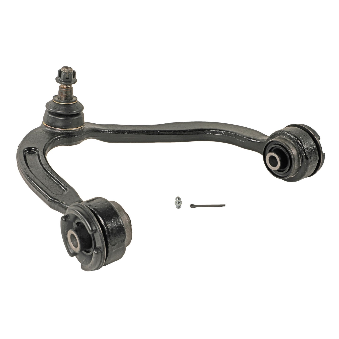 Moog Control Arm,Front Upper,Passenger Side,Steel,Black, Ford