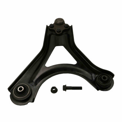 Moog Control Arm,Front Lower,Passenger Side,Steel,Black,Ford,Mercury,