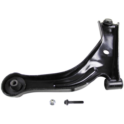Moog Control Arm,Front Lower,Passenger Side,Steel,Black,Ford