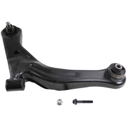 Moog Control Arm,Front Lower,Passenger Side,Steel,Black,Ford