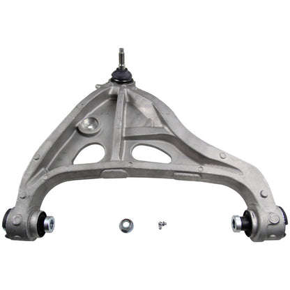 Moog Control Arm, Front Lower, Passenger Side, Steel, Black, Ford, Lincoln