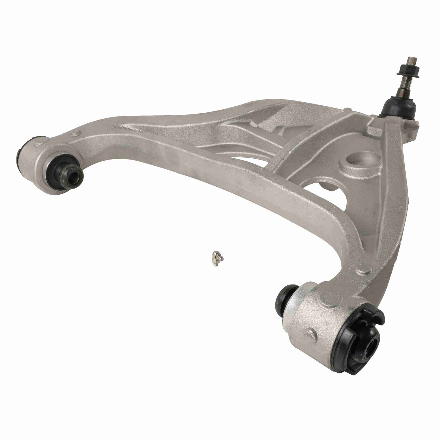 Moog Control Arm, Front Lower, Driver Side, Steel, Black, Ford, Lincoln