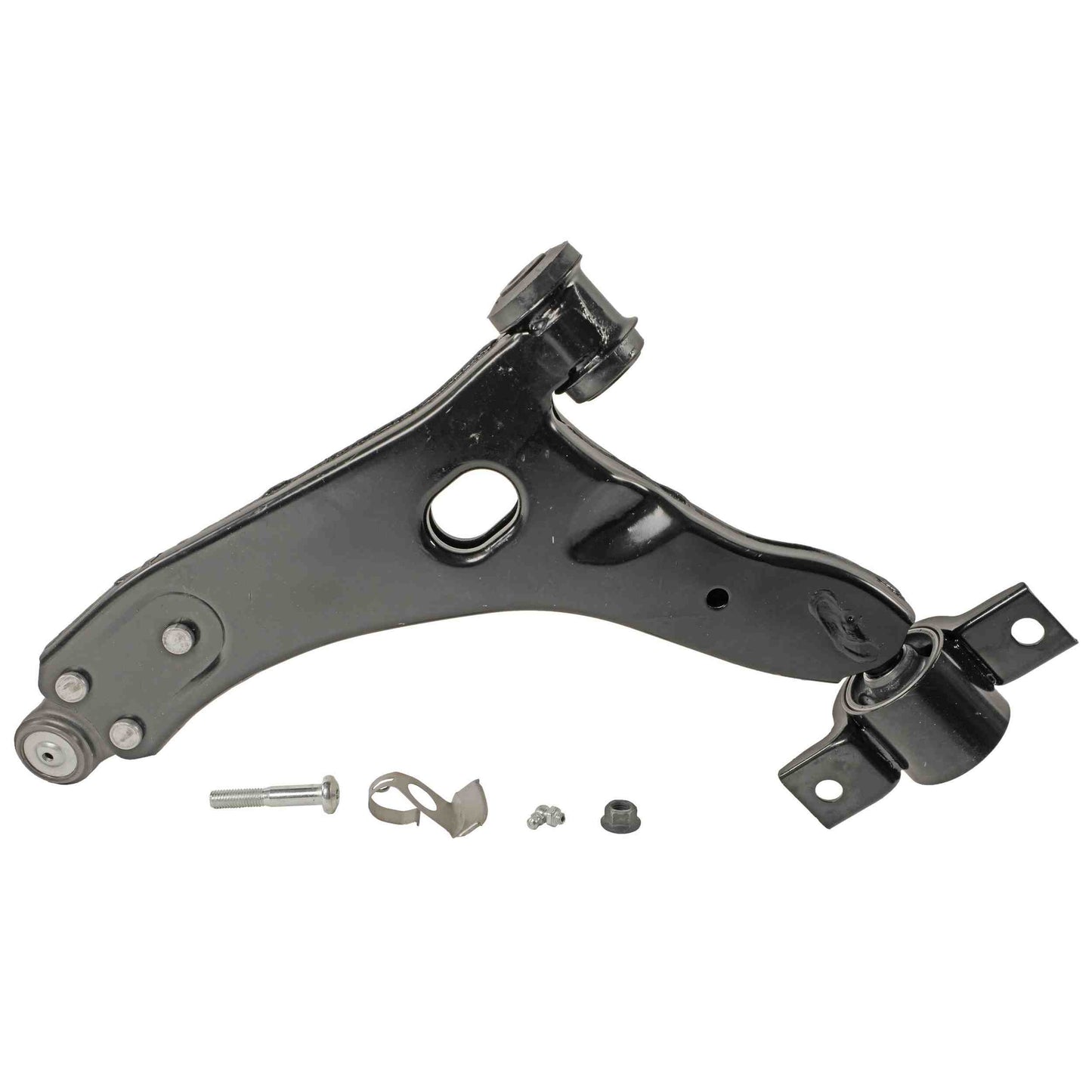 Moog Control Arm,Front Lower,Passenger Side,Steel,Black,Ford