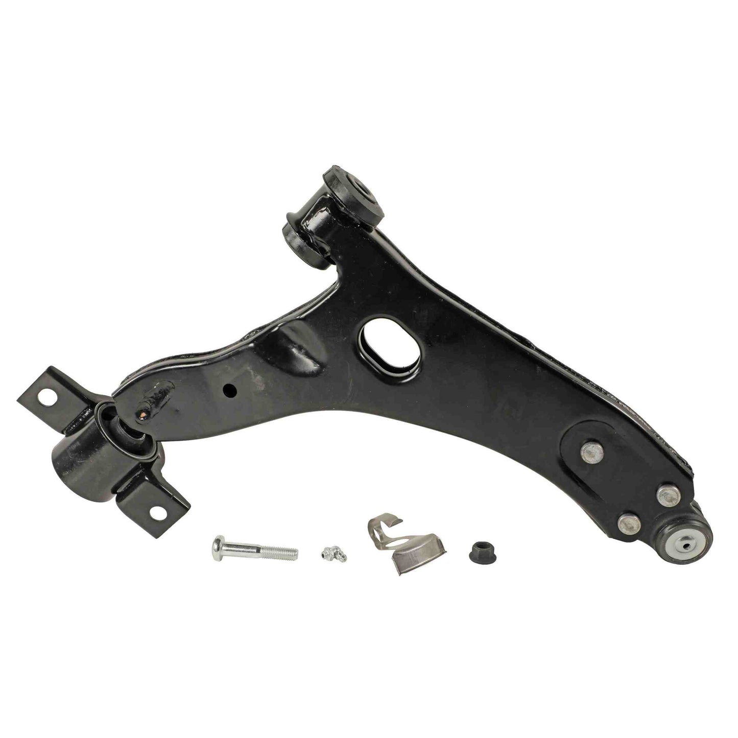 Moog Control Arm, Front Lower, Driver Side, Steel, Black, Ford, Each